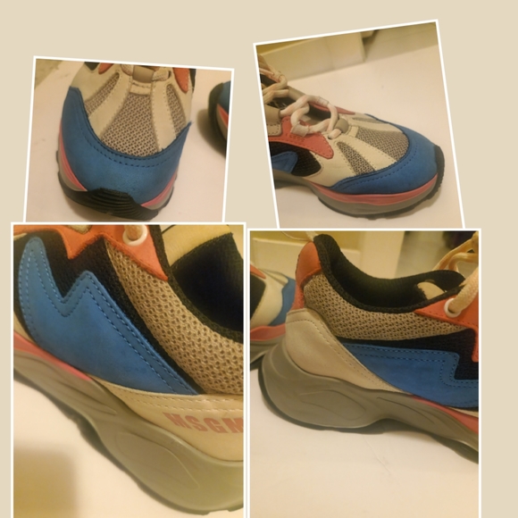 MSGM ITALY Attack Sneakers Womens 39 Made in Italy - Picture 8 of 11